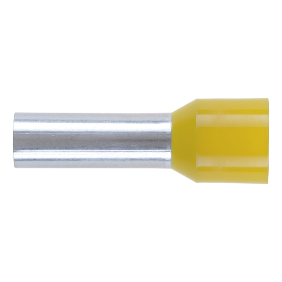 Wire end ferrule with plastic sleeve according to DIN 46228 Part 4 - WIRE END FERRULES DIN46228 70,0X27
