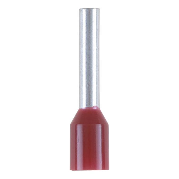 Cosse avec manchon en plastique - WENDFER-CU-(J2N)-RED-1,5X10