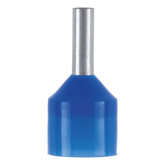 Cosse avec manchon en plastique - WENDFER-CU-(J2N)-BLUE-FAT-2,5X8,0
