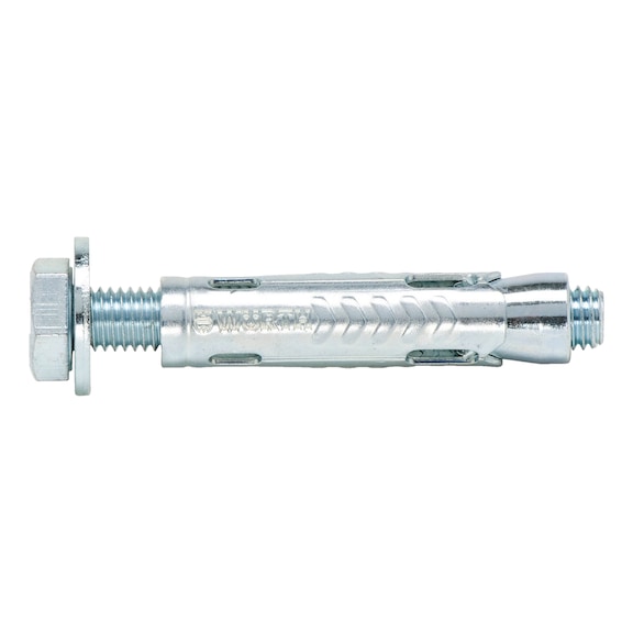 Heavy-duty anchor W-TM type S with hexagon head bolt and washer - ANC-(W-TM/S-S)-(A2K)-14-M8X51