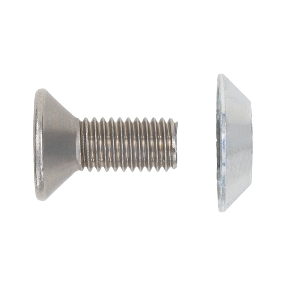 Countersunk screw, type SK/A4 — push-through installation