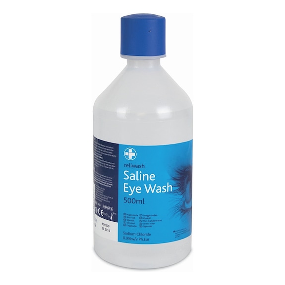 Saline Eye Wash Refill Bottle - EYEWASH-REFIL-500ML