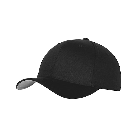 Flex baseball-cap - BASEBALL CAP-ZWART-S/M