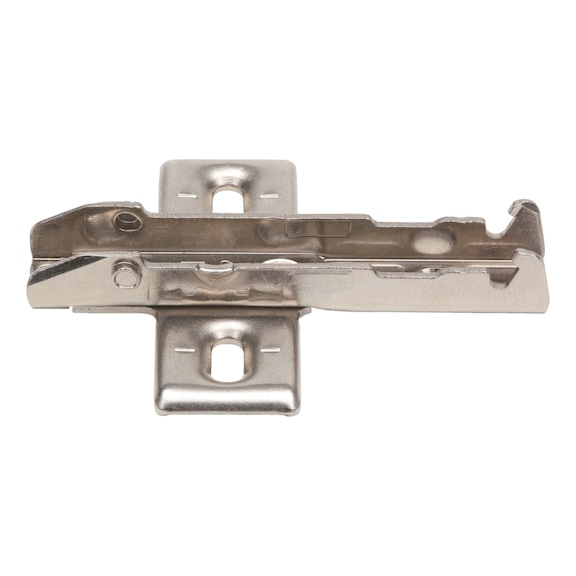 ECO cross mounting plate With robust 3-point attachment for Tiomos hinges - 1
