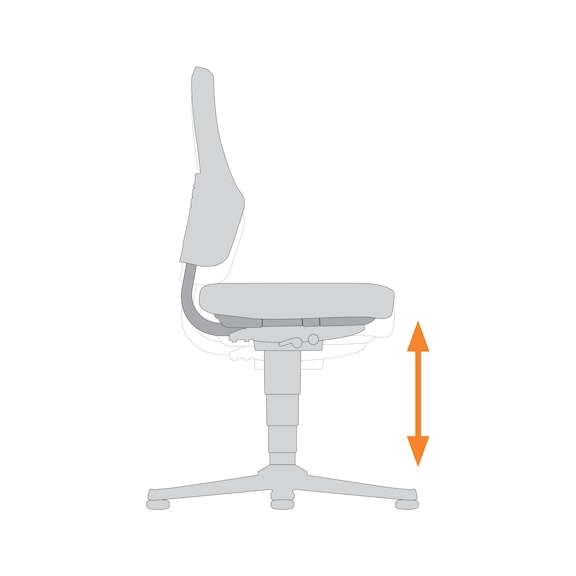 Swivel work chair ACTIV - 3