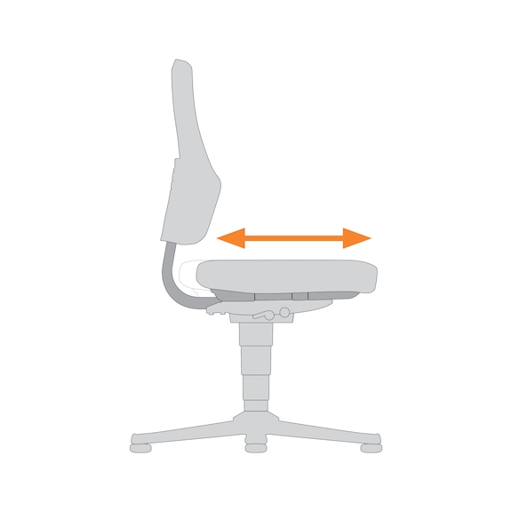 Swivel work chair ACTIV - 4