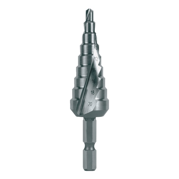 Stepped twist drill HSS bit Ruko