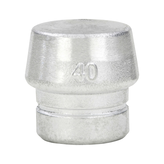 Impact insert metal silver - D50MM