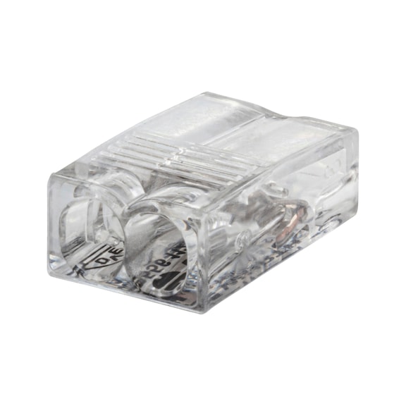 Connecteur transparent Mini Compact - CONNECTEUR MINI 2 ENTREES