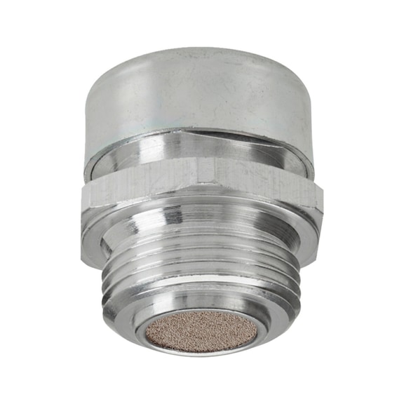 Oil filling cap with breather