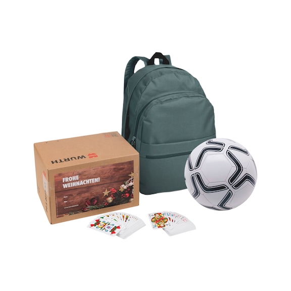 Weihnachtsgeschenk Paket Spielspaß 4-teilig