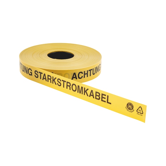 Cable warning tape For use in soil