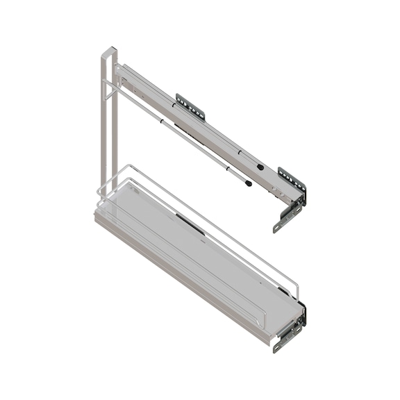 VS SUB Slim full shelf pull-out 90° - PULOUT-FE-FLRCRBRD-(CR)-SUB-SL-HAND-150