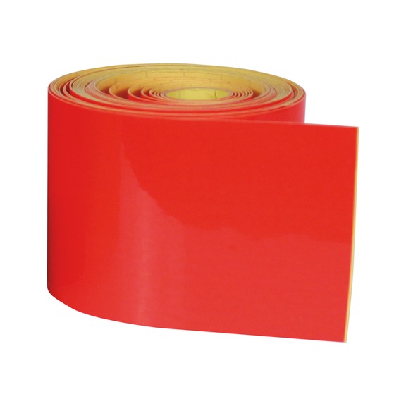 Repair tape for truck rear marking plates