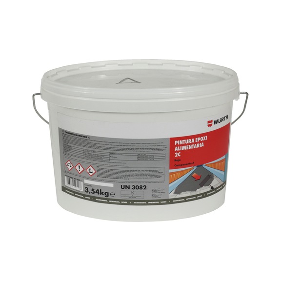 Foodsafe epoxy paint - TOPCOAT-FLR-2C-EPOXY-FOODGRADE-GREY-5KG