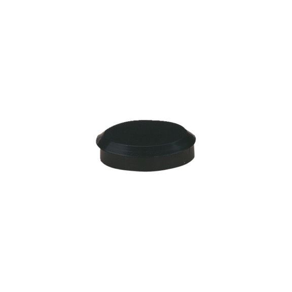 Cover caps for cam lock nut 22 - ECCON-CAP-PLA-BLACK-(FLOORST-26MM)