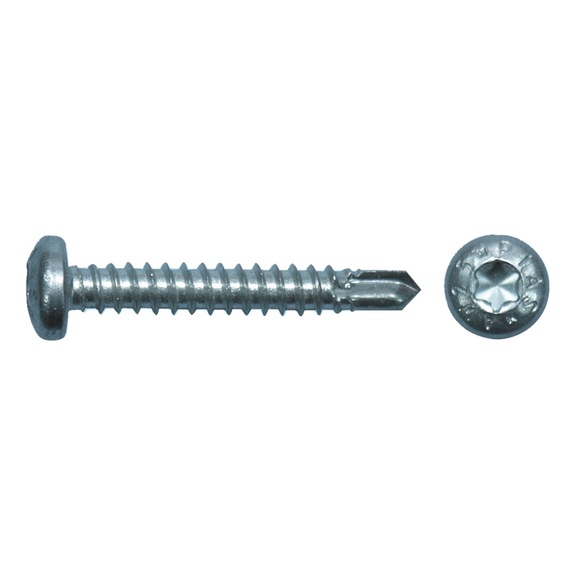 Tornillo autoperforante pias<SUP>®</SUP>, cabeza plana con impronta AW - TOR-PIAS-CIL-AW25-(A3K)-4,8X110