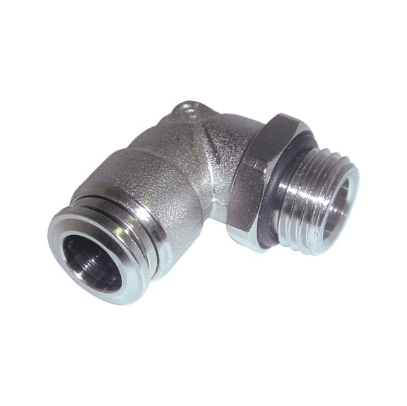 Plug-/screw-in connection, main pipe - PLGSCRINCON-ANGL-(SCREWIN-CON)-D6-1/4IN