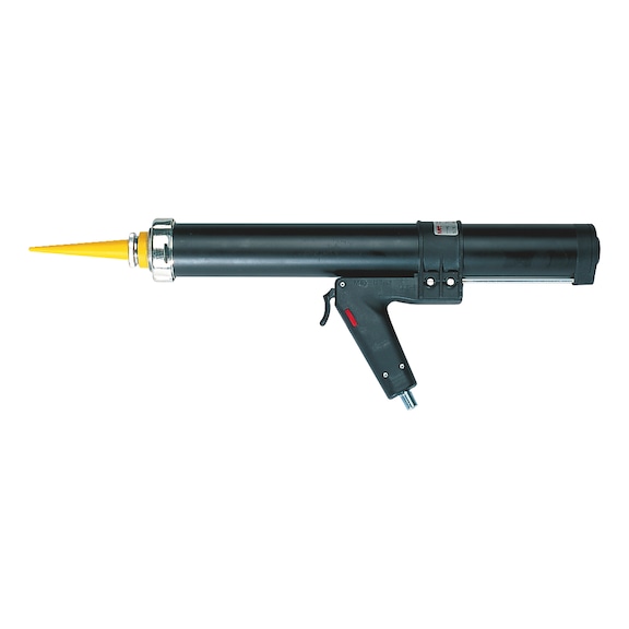 Pneumatic spray gun, 600 ml cartridge