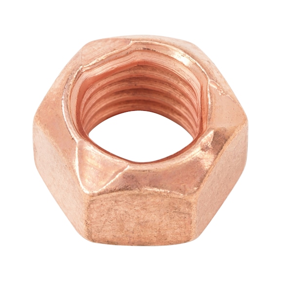 Hexagonal nut with clamping piece (all-metal) - 1