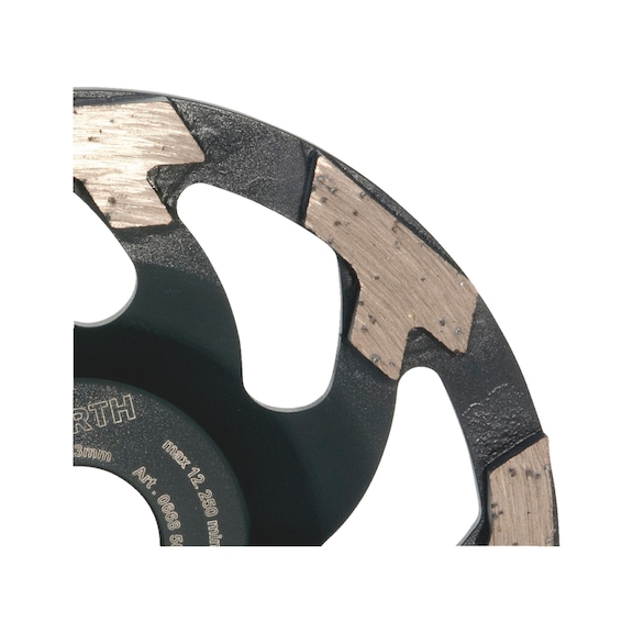 Diamond Cup Wheel for Hard Material - CPWHL-DIA-HARDMAT-N-BR22,23-D125MM