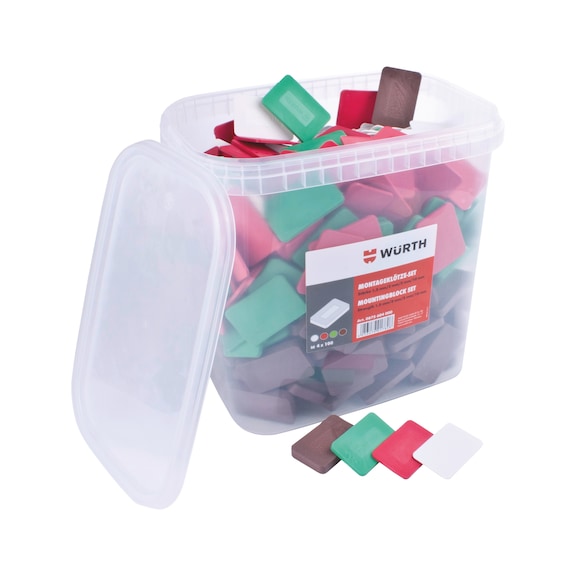 Set di blocchetti di montaggio - ASSORTIMENTO-BLOCCHETTI-MONTAGGIO-400PZ