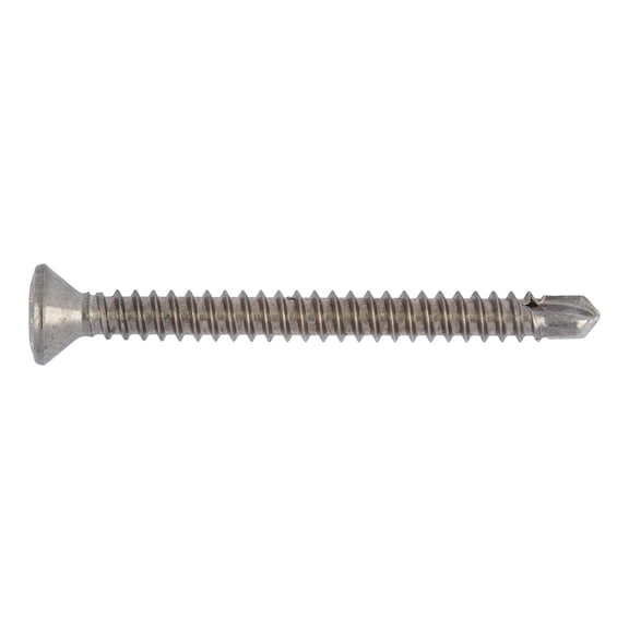 Raised countersunk head drilling screw with AW drive pias<SUP>®</SUP> - 1