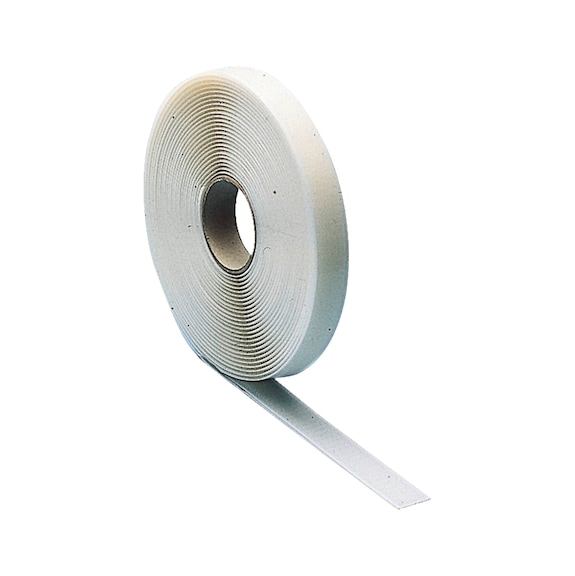 Self-adhesive hook and loop fastener tape