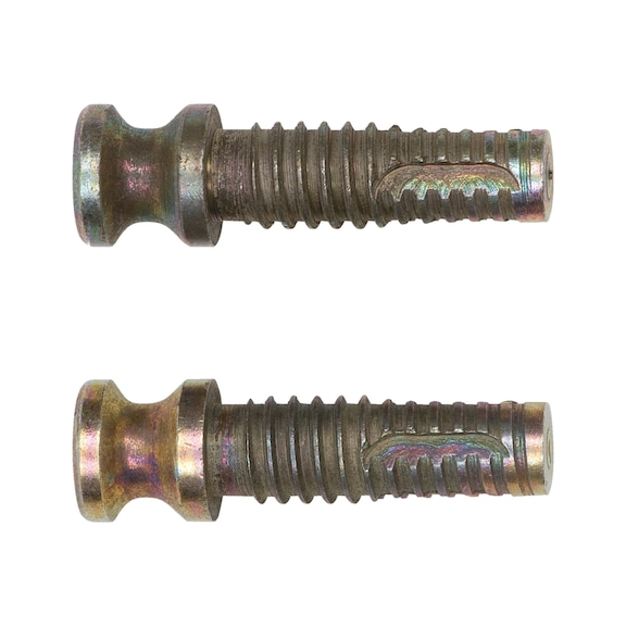 Kit di fissaggio tipo A per maniglia per porta in acciaio inossidabile - 1