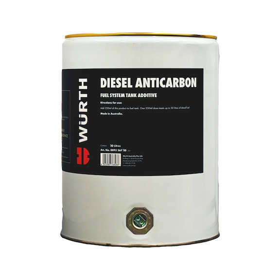 Diesel anticarbon fuel system tank additive
