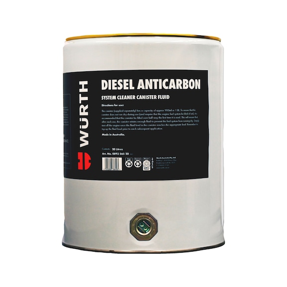 Diesel anticarbon system cleaner canister fluid - 1