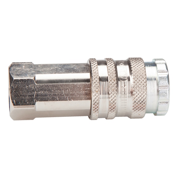 Safety connector, female thread, CEJN 342