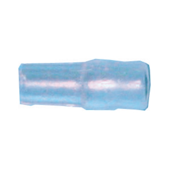 Butt connector, insulating sleeve, male