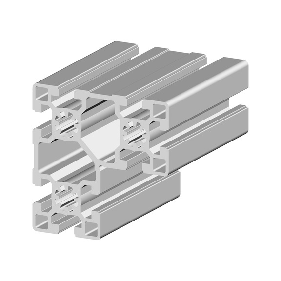 Système de profilés WAPS série Bosch - PRFLSYS-SB-ALU-ELO-FL10-L-45X90X90X6060