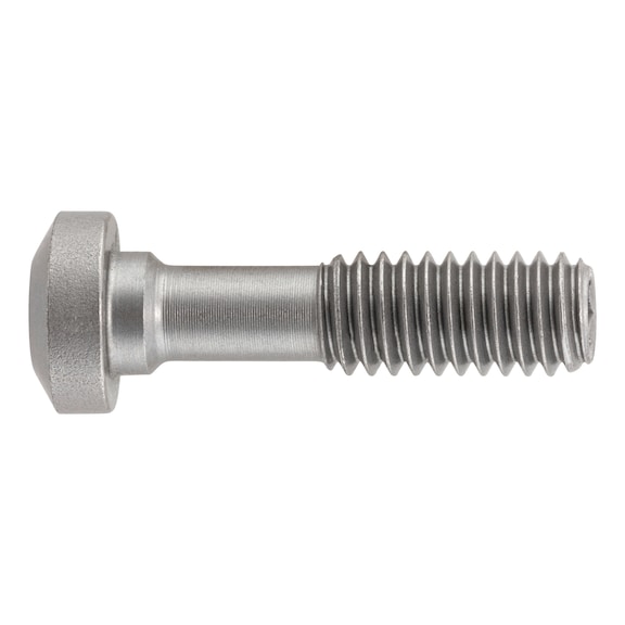 Clamping screw for ISO D clamping system
