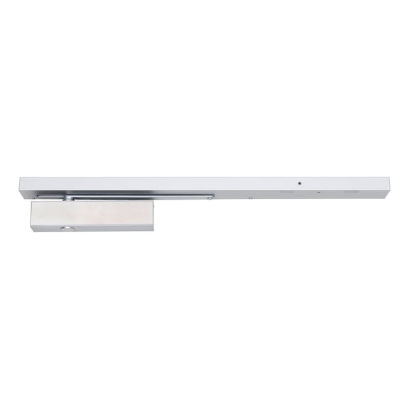 Electromagnetic hold open device With GTS 630 door closer with slide rail and integrated smoke alarm with power supply - 1