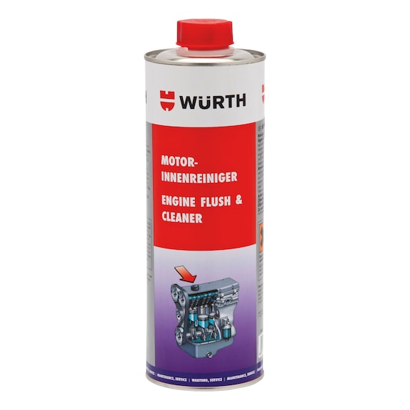 Engine flush and cleaner For use in all petrol and diesel engines
