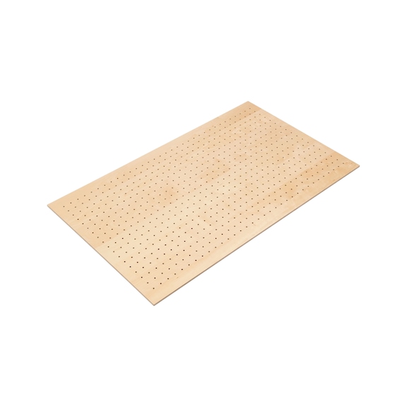 Wooden perforated plate for drawers - 1