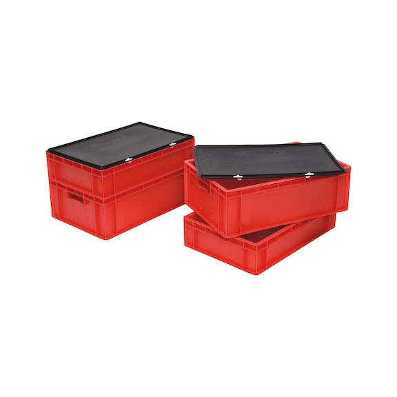 Cover For stacking transport boxes