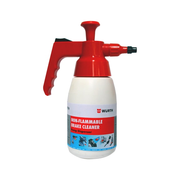 Product-specific pressure sprayer, unfilled - PMPSPRBTL-NFLMM-BRKCLNR-EMPTY-1LTR