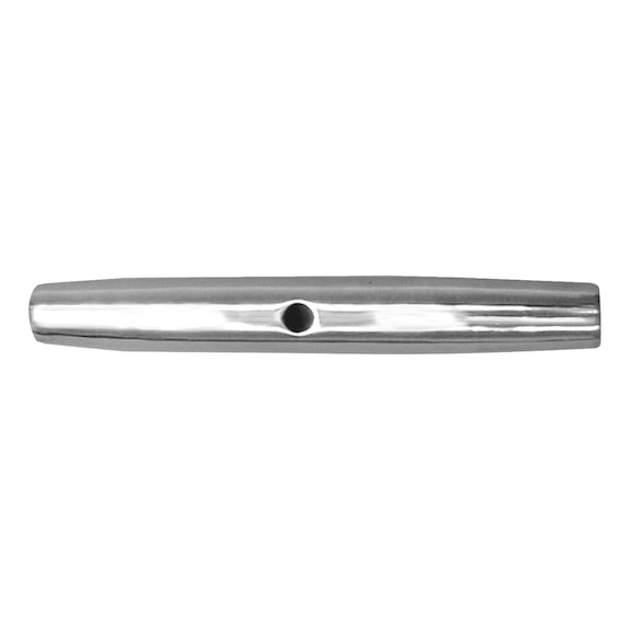 Turnbuckle sleeve A4 stainless steel, closed - 1