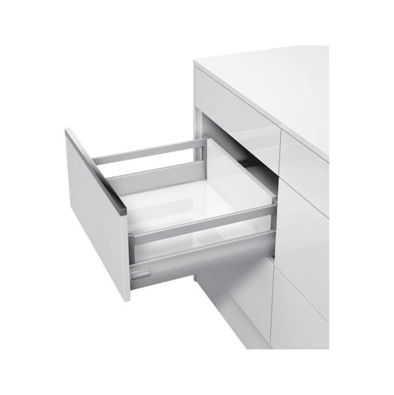 Rectangular screw-on bar With integrated tilt adjustment for the front - 4