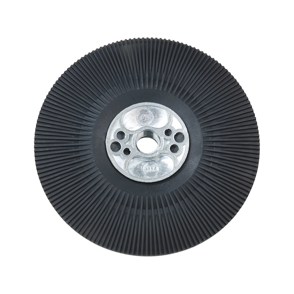 Support plate with cooling grooves for vulcanised fibre discs  - 1