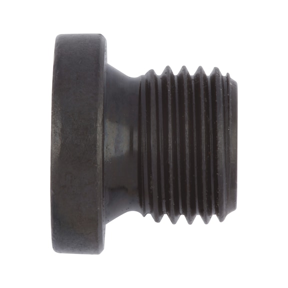 Hexagon socket screw-in nut with collar, imperial - 1