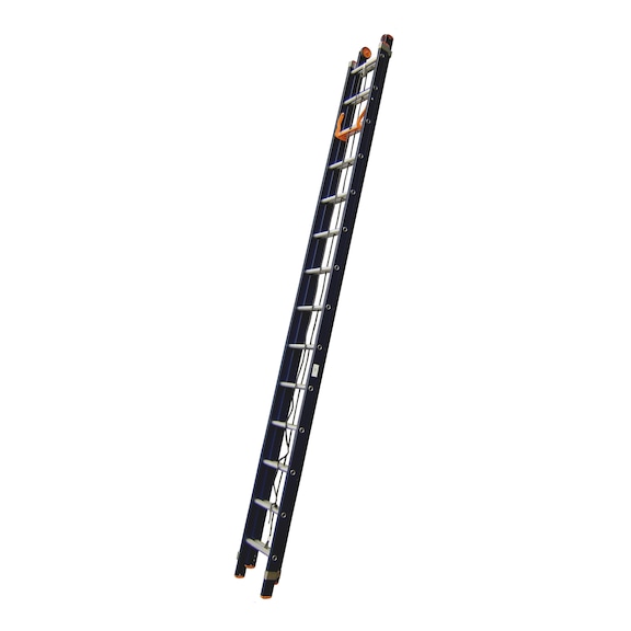 Rope-operated ladder 2-part - 1