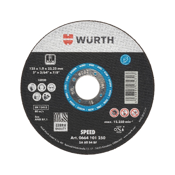 Speed cutting disc for steel - 1