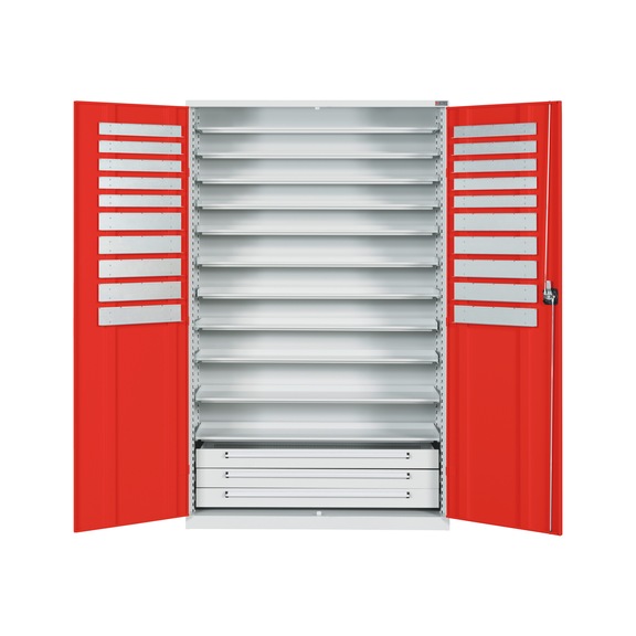 Armoire pour boîtes de stockage PRO - WNGDRCAB-STRG-PRO-FB14-RAL3020