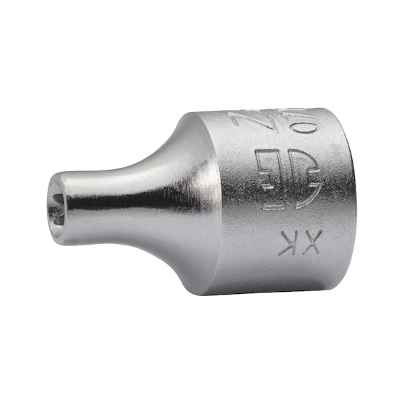 3/8" socket wrench insert For external TX screws, short - 1