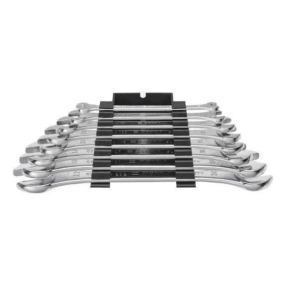 Double open-end wrench assortment