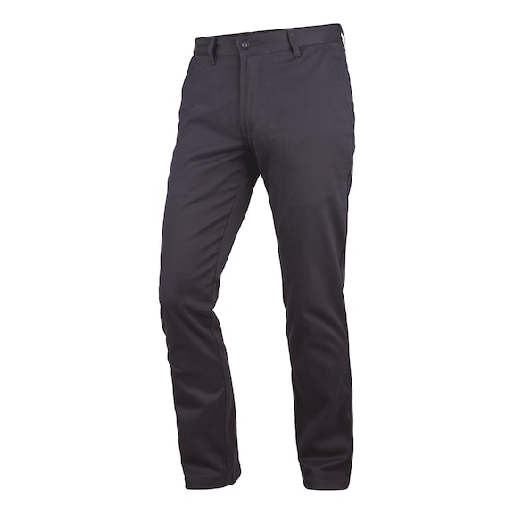 Office chino trousers - TROUSER CHINO BLUE 58